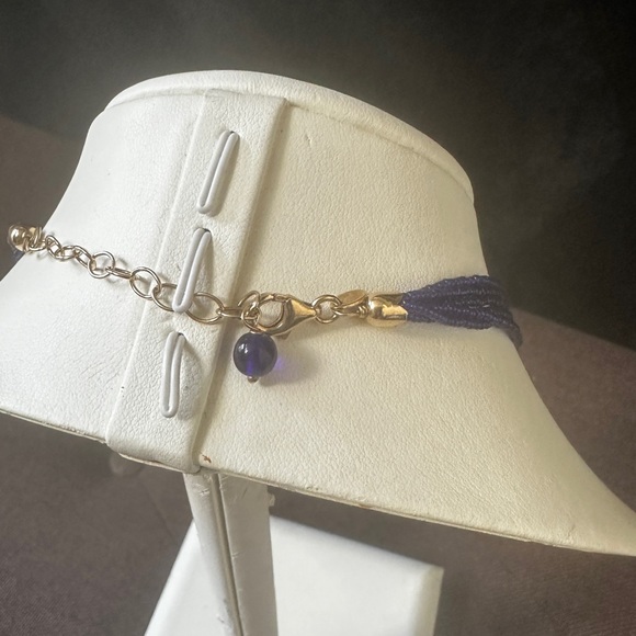 Italian Multicolored Murano Heart Pendant Necklace in 18kt Gold Over Sterling - Picture 8 of 15